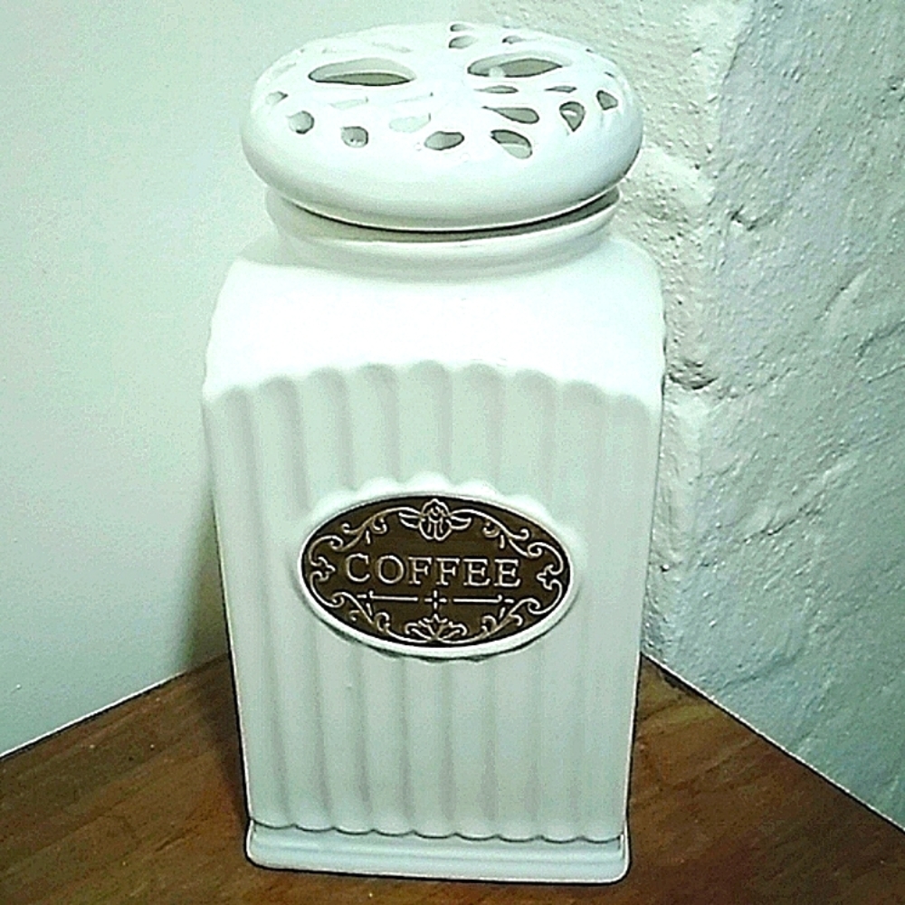 COFFEE canister
